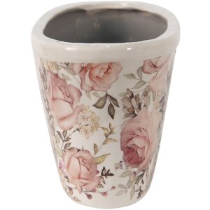 Clayre & Eef 6CE1411 Pot de fleurs pour lintérieur Rose 27x13x14 cm