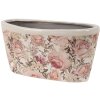 Clayre & Eef 6CE1411 Pot de fleurs pour lintérieur Rose 27x13x14 cm