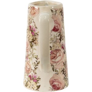 Clayre & Eef 6CE1413L Pichet décoratif rose 20x13x25 cm