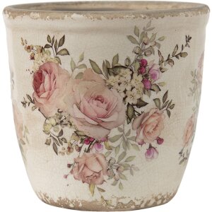 Clayre & Eef 6CE1421M Pot de fleurs pour...