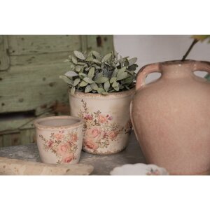 Clayre & Eef 6CE1421S Pot de fleurs pour...