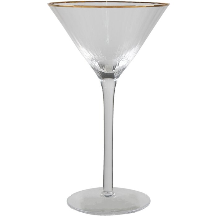 Clayre & Eef 6GL3247 Verre à Martini Transparent 250 ml