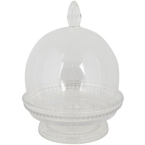 Clayre & Eef 6GL3380 Cloche en verre Transparent...