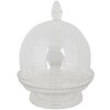 Clayre & Eef 6GL3380 Cloche en verre Transparent Ø 12x17 cm