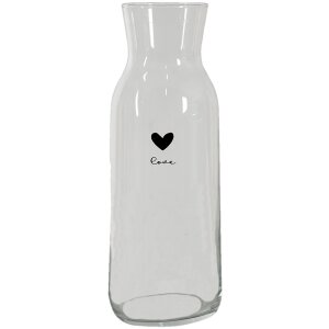 Clayre & Eef 6GL3807 Carafe Transparent Ø 9x25...