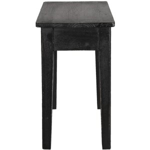 Clayre & Eef 6H2053 Tabouret décoratif noir 36x25x43 cm