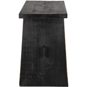 Clayre & Eef 6H2054 Tabouret décoratif noir 42x28x43 cm