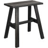 Clayre & Eef 6H2056 Tabouret décoratif noir 42x28x43 cm