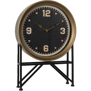 Clayre & Eef 6KL0664 Horloge de parquet noir 35x8x53...