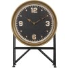 Clayre & Eef 6KL0664 Horloge de parquet noir 35x8x53 cm - 1xAA