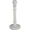 Clayre & Eef 6LMP743 Socle de lampe Lampe de table blanc Ø 13x32 cm E27-max 1x40W