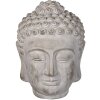 Clayre & Eef 6TE0360L Bouddha Déco Gris 17x17x24 cm