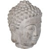 Clayre & Eef 6TE0360L Bouddha Déco Gris 17x17x24 cm