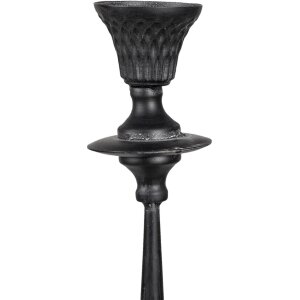 Clayre & Eef 6Y4470 Chandelier noir Ø 15x52 cm