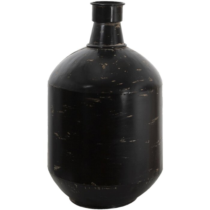 Clayre & Eef 6Y4514 Vase noir Ø 24x45 cm