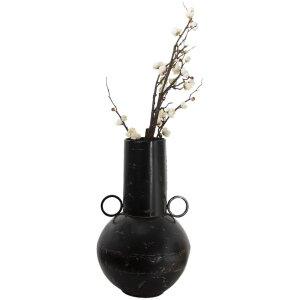 Clayre & Eef 6Y4515 Vase noir Ø 26x42 cm