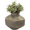 Clayre & Eef 6Y4528 Vase couleur or Ø 27x21 cm