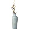 Clayre & Eef 6Y4624 Vase décoratif bleu Ø 22x47 cm