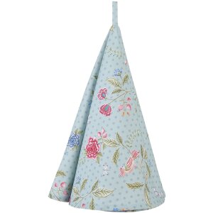 Clayre & Eef BLW48 Torchon bleu Ø 80 cm