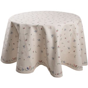 Clayre & Eef CAR07 Nappe ronde beige Ø 170 cm