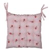 Clayre & Eef DTR29 Coussin de chaise en mousse blanc, Grun 40x40 cm