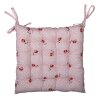 Clayre & Eef DTR29 Coussin de chaise en mousse blanc, Grun 40x40 cm