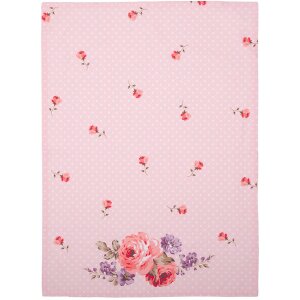 Clayre & Eef DTR42 Torchon rose, lilas 50x70 cm