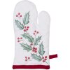 Clayre & Eef HCH44K Gants de four enfants blanc, rouge 12x21 cm