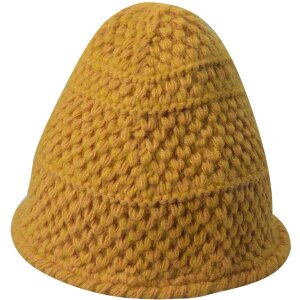 Clayre & Eef JZCA0020Y Bonnet Femme Jaune 20 cm