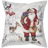 Clayre & Eef KT021.265 Housse de coussin blanc 45x45 cm