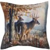 Clayre & Eef KT021.272 Housse de coussin marron 45x45 cm