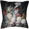 Clayre & Eef KT021.283 Housse de coussin noir 45x45 cm