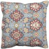 Clayre & Eef KT032.062 Housse de coussin bleu, rouge 50x50 cm