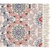 Clayre & Eef KT080.055 Tapis bleu, rouge 70x120 cm