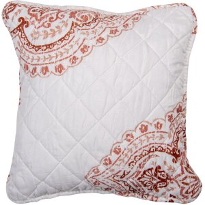 Clayre & Eef Q194.020 Housse de coussin blanc 40x40 cm