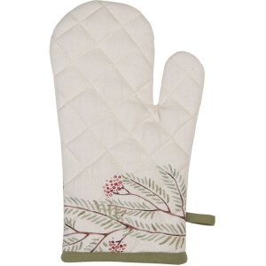 Clayre & Eef VGP44 Gants de four Beige 16x30 cm