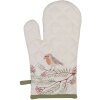 Clayre & Eef VGP44 Gants de four Beige 16x30 cm