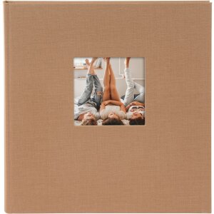 Goldbuch Album photo Bella Vista noisette 30x31 cm 60 pages blanches