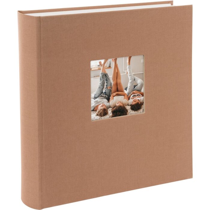 Goldbuch Album photo jumbo Bella Vista noisette 30x31 cm 100 pages blanches