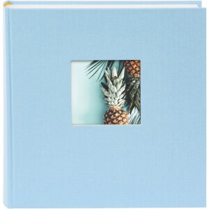 Goldbuch Album photo jumbo Bella Vista bleu ciel 30x31 cm 100 pages blanches