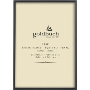 Goldbuch cadre portrait métal Fine 13x18 cm...