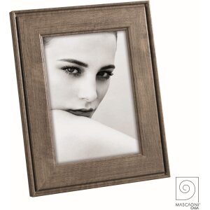 Mascagni A1557 Cadre photo en mdf gris 13x18 cm