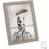 Mascagni M686 Cadre photo en bois mat gris clair 13x18 cm