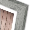 Cadre en bois ZEP Nelson 13x18 cm gris