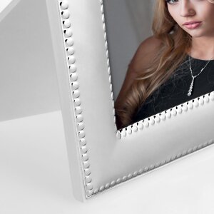 Cadre ZEP brillant Larino 15x20 cm argent brillant