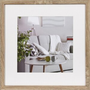 Cadre photo Henzo Modern 70x70 cm marron moyen