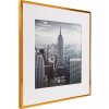 Henzo cadre aluminium Manhattan bronze 40x40 cm avec passe-partout 30x30 cm