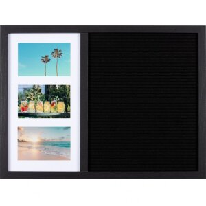 Henzo Letterboard 37,5 x 52,5 cm noir avec supports photo