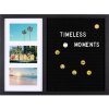 Henzo Letterboard 37,5 x 52,5 cm noir avec supports photo