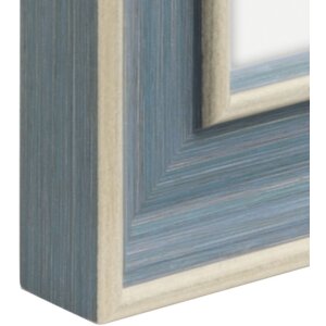 Hama cadre plastique Rustic gris-bleu 10x15 cm avec passe-partout 9x13 cm